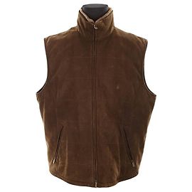 Loro Piana Braune Wildlederjacke Braun