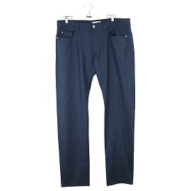 Loro Piana Pantalones de lana Azul