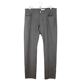 Loro Piana-Wool trousers-Grey