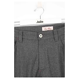 Loro Piana-Wool trousers-Grey