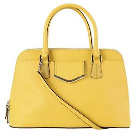 Calvin Klein Sac à main en cuir Jaune
