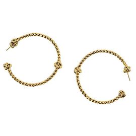 Aurelie Bidermann Boucles d'oreilles doré Doré