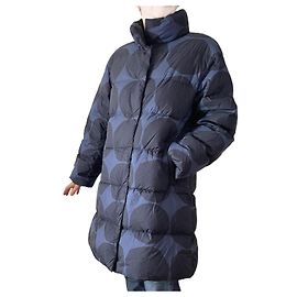 Uniqlo Marimekko Ultra Light Down Blu Blu scuro