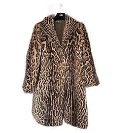 Autre Marque Fur coat Leopard print