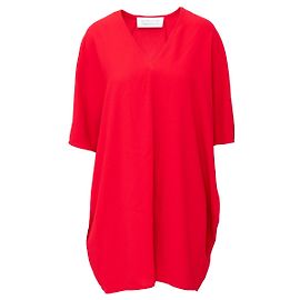 Autre Marque Oversized-Oberteil Gianluca Capannolo Rot
