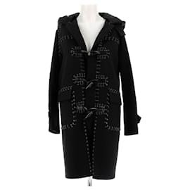 Autre Marque-NON SIGNE / UNSIGNED Coats T.International M Wool-Black
