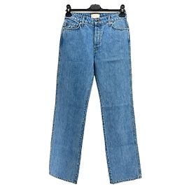Autre Marque NON SIGNE / UNSIGNED Jeans T.US 27 Cotton Blue