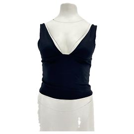 Autre Marque NON SIGNE / UNSIGNED Tops T.International M Polyester Noir