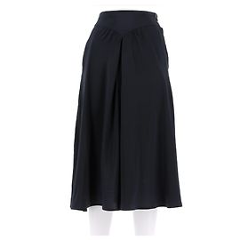 Gonne CHANEL T.Internazionale S Sete Blu navy