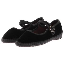 Autre Marque NON SIGNE / UNSIGNED Flats T.EU 37 cloth Black