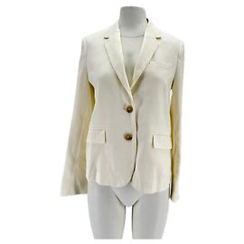 GERARD DAREL Jacken T.FR 38 Leinen Weiß