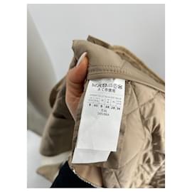 Autre Marque-MAX MARA WEEKEND Coats T.FR 38 Polyester-Beige