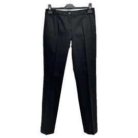 LACOSTE Pantaloni T.FR 36 Cotone Nero