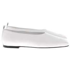 COURREGES Bailarinas T.EU 38 Cuero Blanco