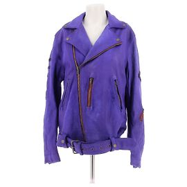 ACNE STUDIOS  Jacken T.FR 46 Leder Lila