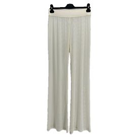 Yves Salomon Hose T.International L Polyester Weiß