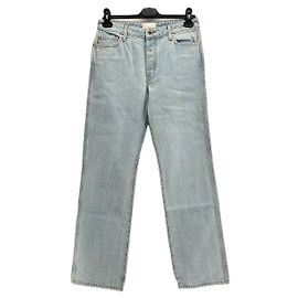 Autre Marque NON SIGNE / UNSIGNED Jeans T.US 27 Cotton Blue