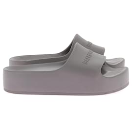 Balenciaga-Balenciaga sandals T.EU 38 Rubber-Grey