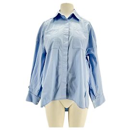 APC Tops T.FR 34 Algodón Azul
