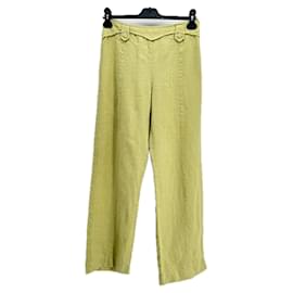 Autre Marque-PALOMA WOOL Trousers T.FR 38 Linen-Green