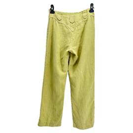 Autre Marque-PALOMA WOOL Trousers T.FR 38 Linen-Green