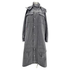 Thom Browne Mäntel T.FR 38 Kaschmir Grau
