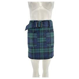SéZane-Sézane skirts T.FR 34 Wool-Navy blue
