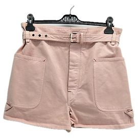 Shorts Isabel Marant T.FR 34 Algodão Rosa