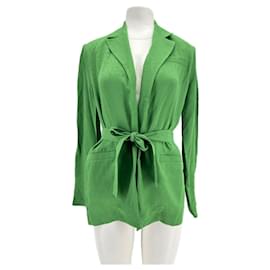 Autre Marque-Non Signé / Unsigned jackets T.International XS Viscose-Green