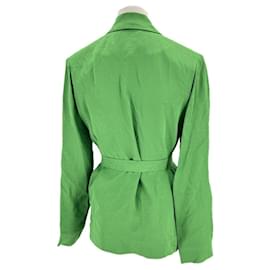 Autre Marque-Non Signé / Unsigned jackets T.International XS Viscose-Green