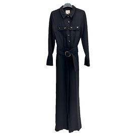Sézane Jumpsuits T.FR 34 Polyester Schwarz