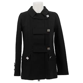 Louis Vuitton-LOUIS VUITTON Jackets T.FR 36 Cotton-Black