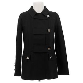 Chaquetas LOUIS VUITTON T.FR 36 Algodón Negro