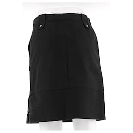 Louis Vuitton-LOUIS VUITTON Skirts T.FR 36 Cotton-Black