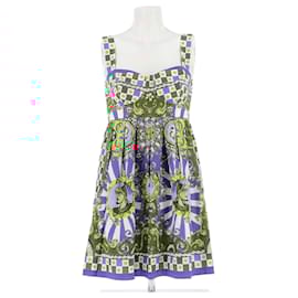 Dolce & Gabbana-DOLCE & GABBANA Dresses T.IT 44 Cotton-Multiple colors
