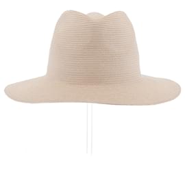 Autre Marque-NON SIGNE / UNSIGNED Hats T.International S Wicker-Beige