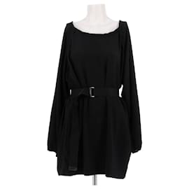 Lanvin-LANVIN Dresses T.FR 46 Wool-Black