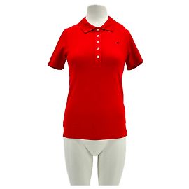 Tommy Hilfiger top T.International S Cotone Rosso