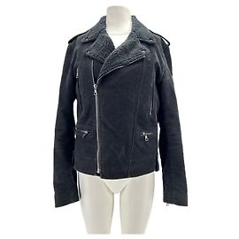 SANDRO Coats T.International M Polyester Black