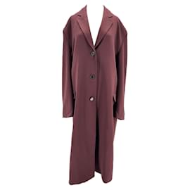 Autre Marque-Marcéla London coats T.International S Wool-Dark red
