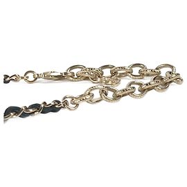 Collana choker con strass Chanel Nero D'oro