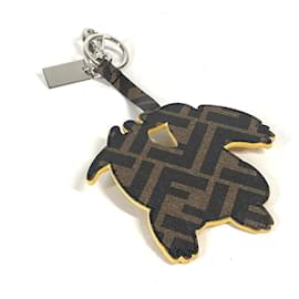 Fendi-Fendi Pokemon Collaboration Zucca Dragonite Keychain-Yellow