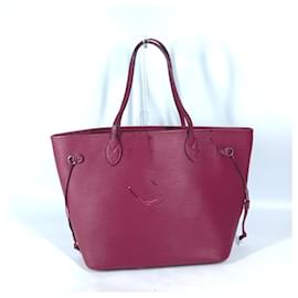Louis Vuitton-Louis Vuitton Epi Neverfull MM Shoulder Bag-Pink