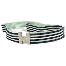 Hermès-Hermes H Border Belt in Green-Green