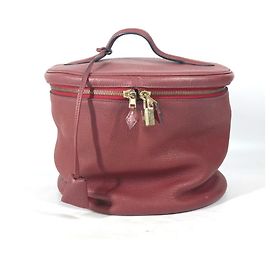 Hermès Sac Vanity Hermes City Rouge