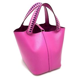Hermès Sac à main Hermes Picotin Lock MM Traceage Violet