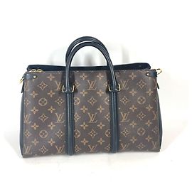 Sac à main Louis Vuitton Monogram Soufflot NV MM Marron Noir
