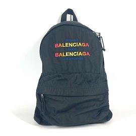 Balenciaga Explorer Backpack Black Multiple colors