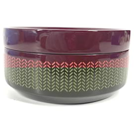 Hermès-HERMES Boudoir PM Lacquer Wood Women's Item-Brown