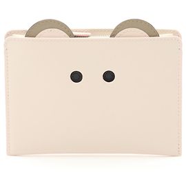 Delvaux Leather Miss Mouse Card Case Pink